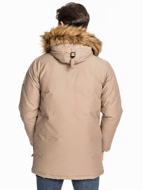 Jersey padded jacket