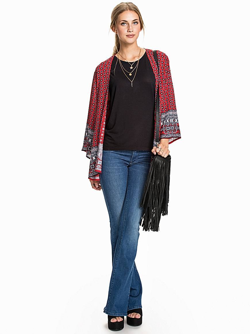 Pink Knit Long Cardigan